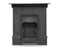 Bella Art Nouveau Cast Iron Combination Fireplace