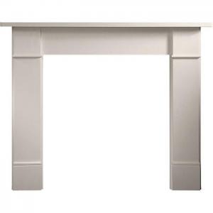 Brompton Fire Surround Mantel Limestone 60