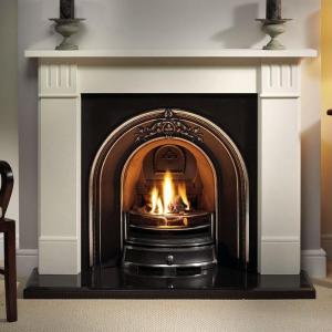 Landsdowne Arched Cast Iron Fireplace Insert