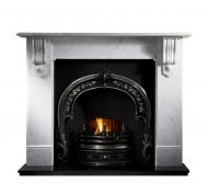 Gloucester Victorian Arched Cast Iron Fireplace Insert