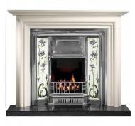 Sovereign Tiled Cast Iron Fireplace Insert