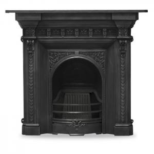 Melrose Victorian Cast Iron Combination Fireplace