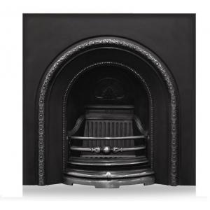 Ce lux Victorian Arched Cast Iron fireplace Insert